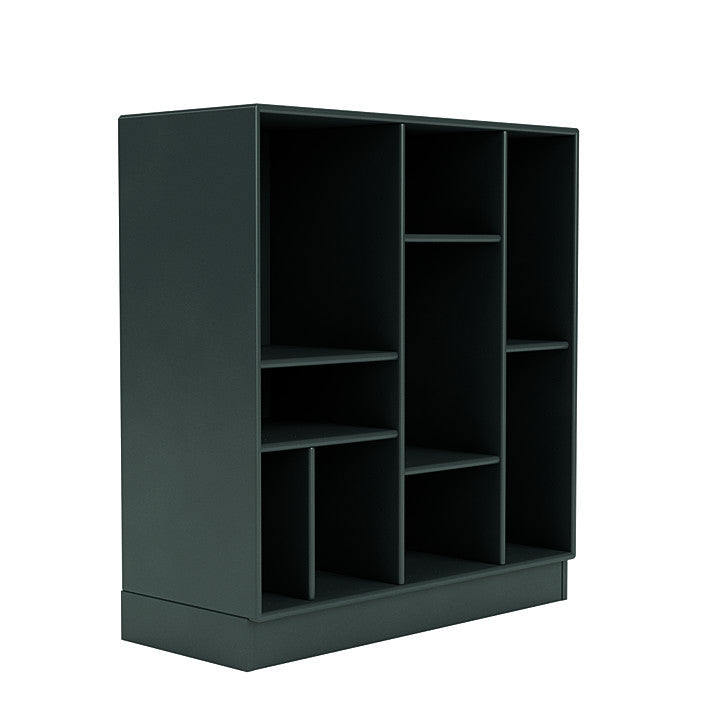 Montana Compile Decorative Shelf With 7 Cm Plinth, Black Jade