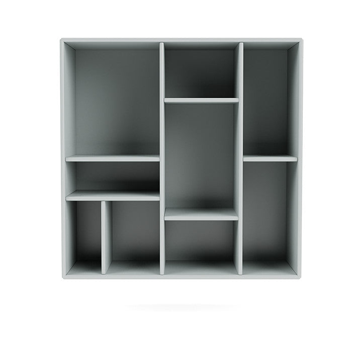 Montana Compile Decorative Shelf With Suspension Rail, Oyster Grey