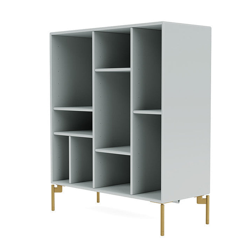 Montana Compile Decorative Shelf With Legs, Oyster/Brass