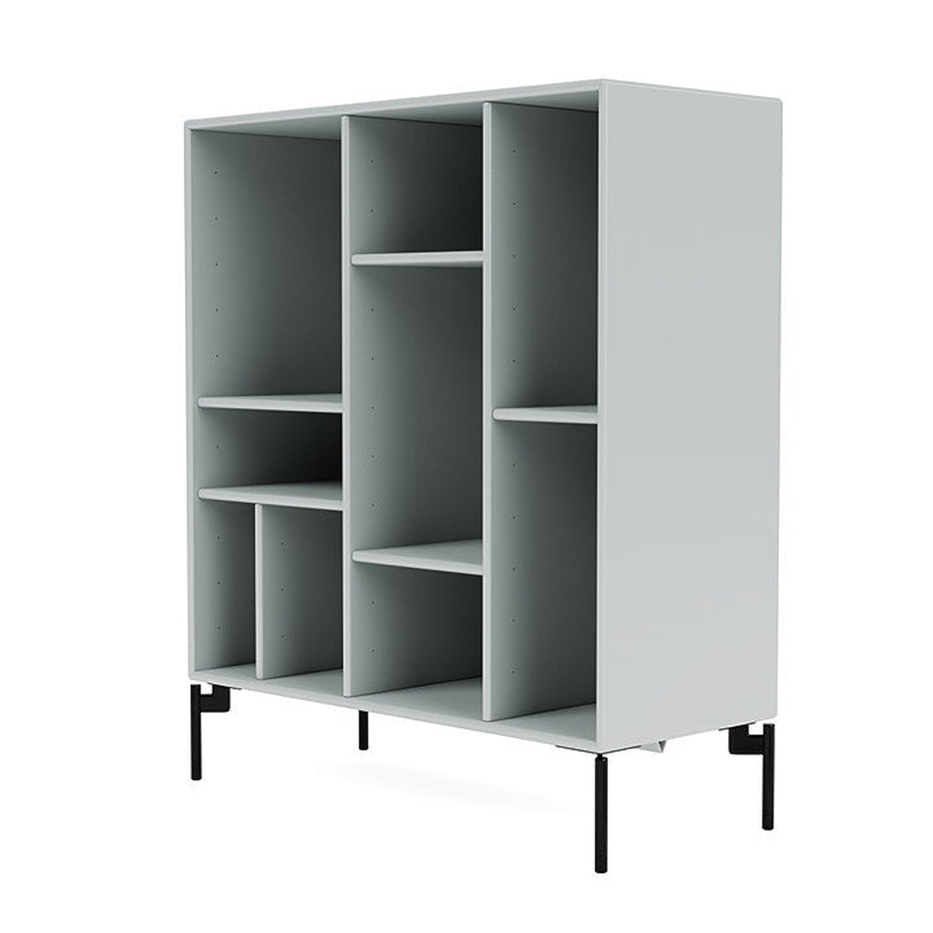 Montana Compile Decorative Shelf With Legs, Oyster/Black