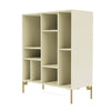 Montana Compile Decorative Shelf With Legs Vanilla/Brass