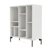 Montana Compile Decorative Shelf With Legs, White/Black