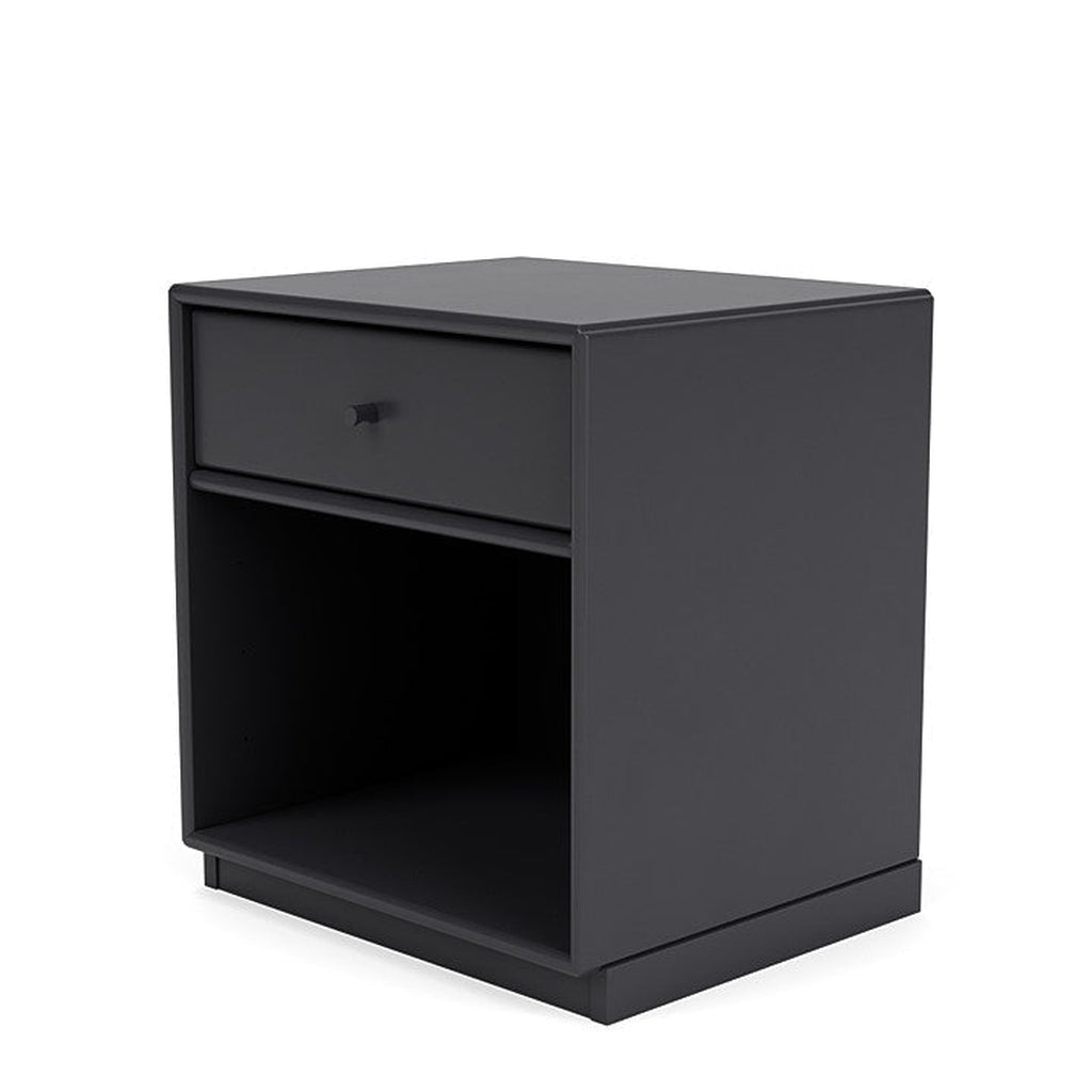 Montana Dream Nightstand með 3 cm sökkli, anthracite