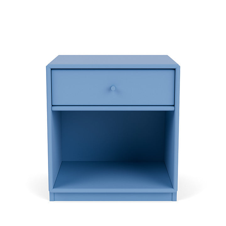 Montana Dream Nightstand avec le socle de 3 cm, Azure Bleu