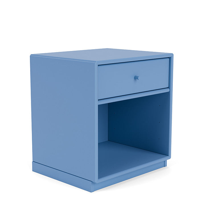 Montana Dream Nightstand avec le socle de 3 cm, Azure Bleu