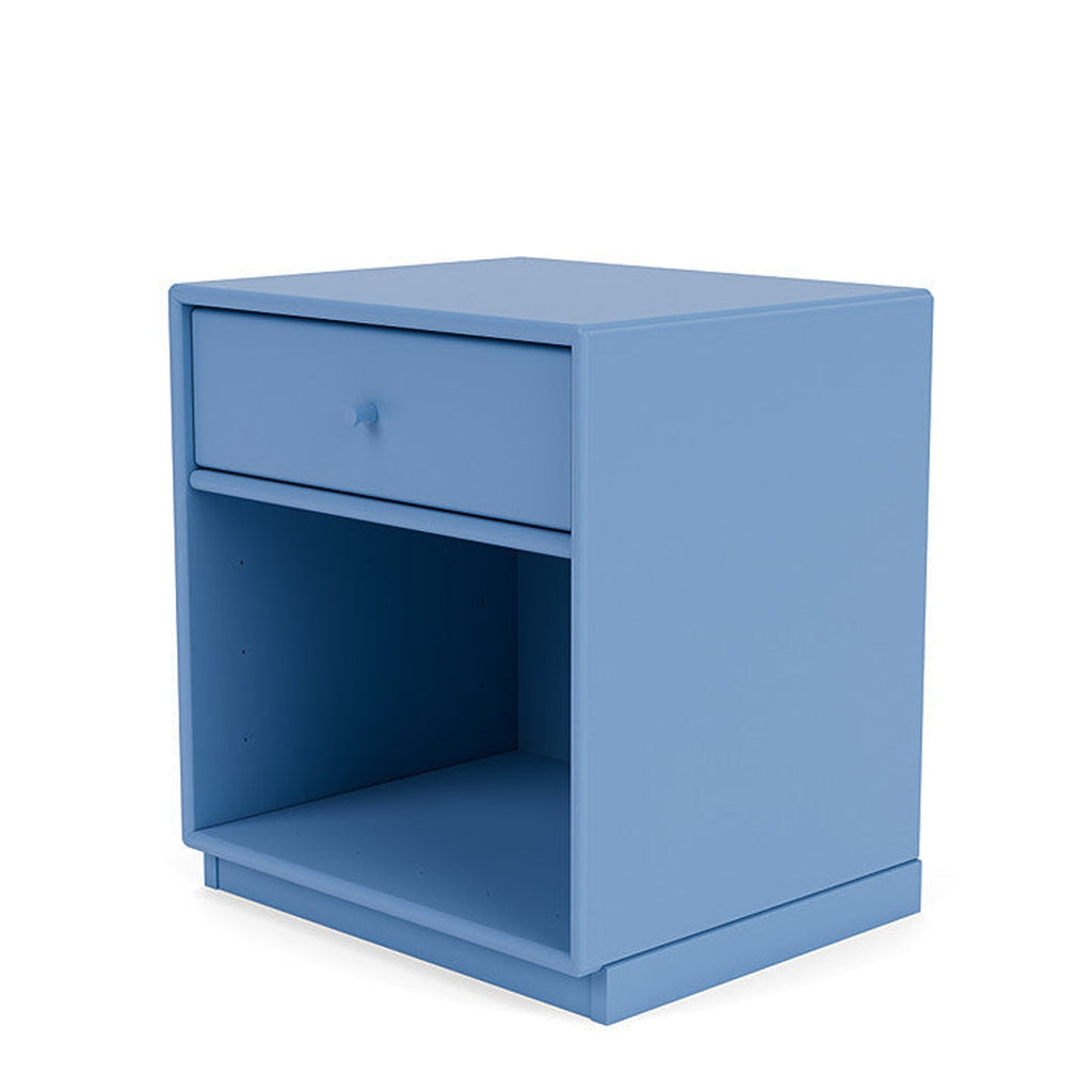 Montana Dream Nightstand avec le socle de 3 cm, Azure Bleu