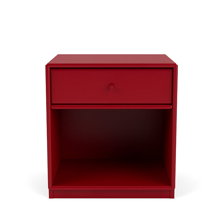 Montana Dream Nightstand med 3 cm sockel, rödbetor röd