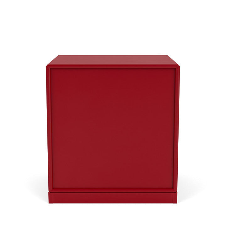 Montana Dream Nightstand med 3 cm sockel, rödbetor röd