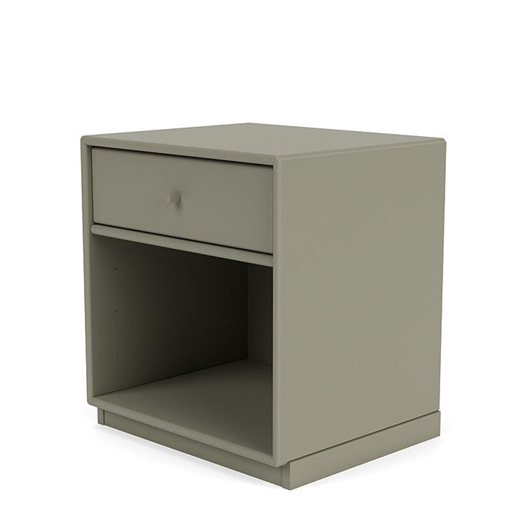 Montana Dream Nightstand avec le socle de 3 cm, Green de fenouil