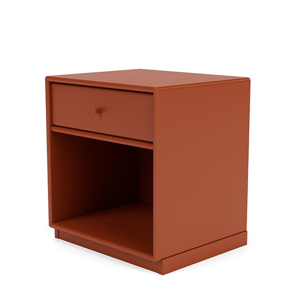 Montana Dream Nightstand avec socle de 3 cm, Hokkaido Brown