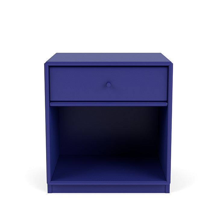 Montana Dream Nightstand avec le socle de 3 cm, monarque bleu