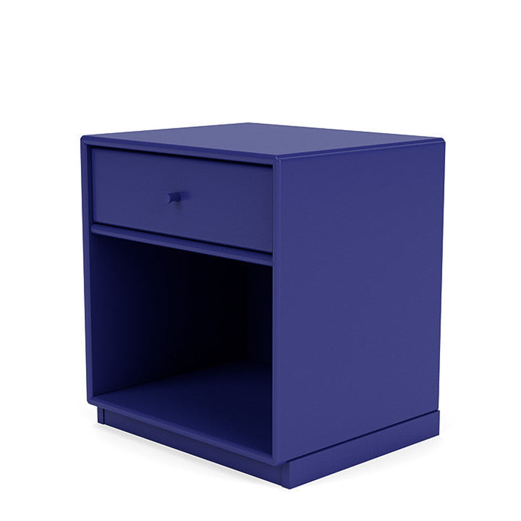 Montana Dream Nightstand avec le socle de 3 cm, monarque bleu