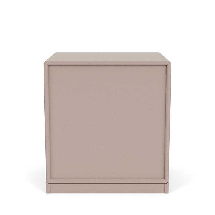 Montana Dream Nightstand með 3 cm sökkli, sveppir brúnir