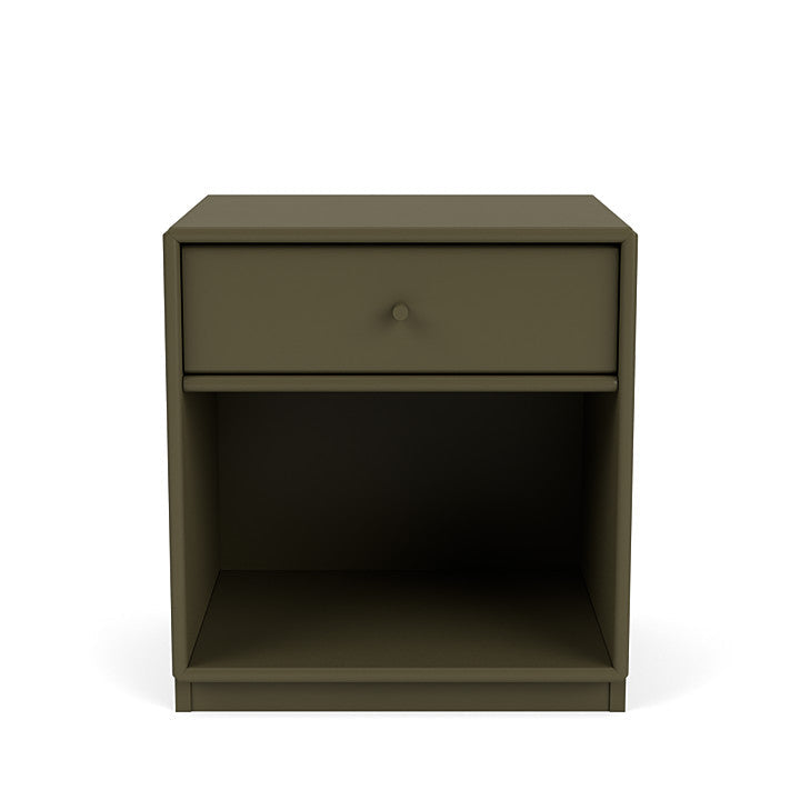 Montana Dream Nightstand avec du socle de 3 cm, Origan Green