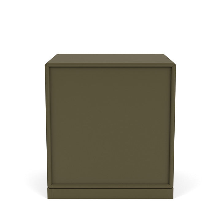 Montana Dream Nightstand með 3 cm sökkli, Oregano Green