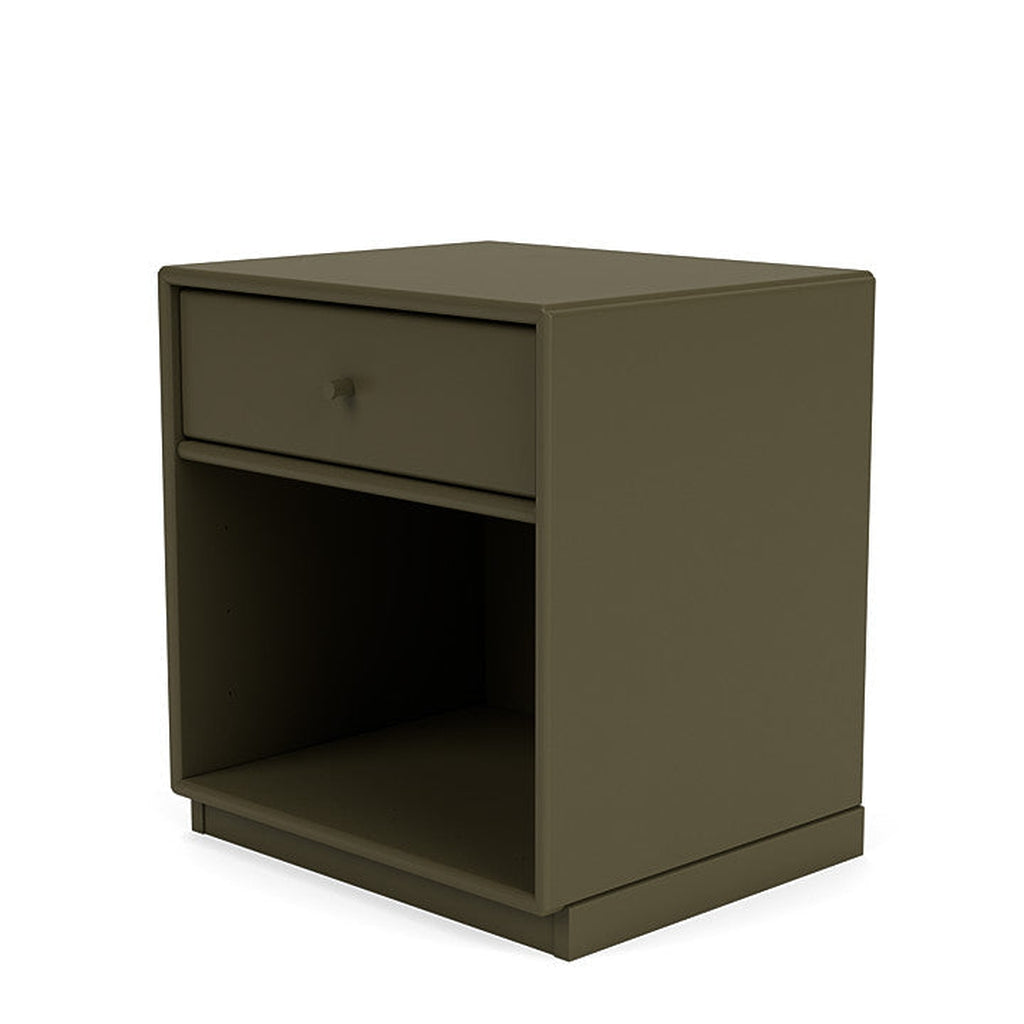 Montana Dream Nightstand avec du socle de 3 cm, Origan Green