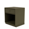 Montana Dream Nightstand avec du socle de 3 cm, Origan Green