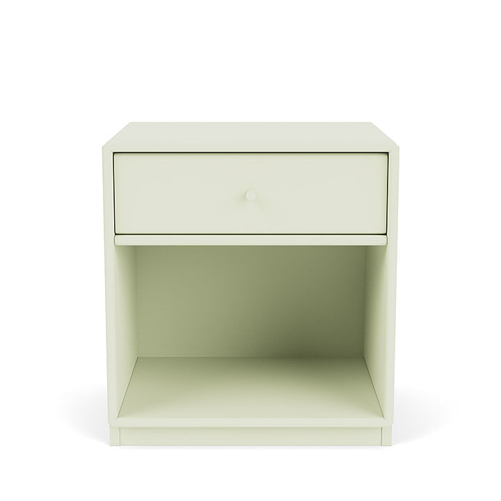 Montana Dream Nightstand avec du socle de 3 cm, Green Pomelo