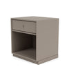 Montana Dream Nightstand With 3 Cm Plinth Truffle Grey