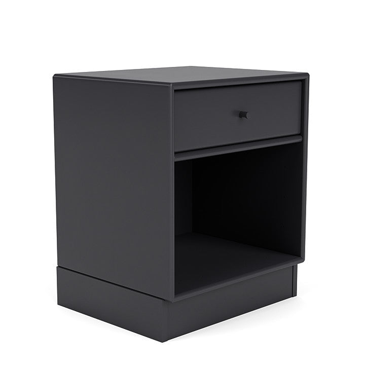 Montana Dream Nightstand með 7 cm sökkli, anthracite