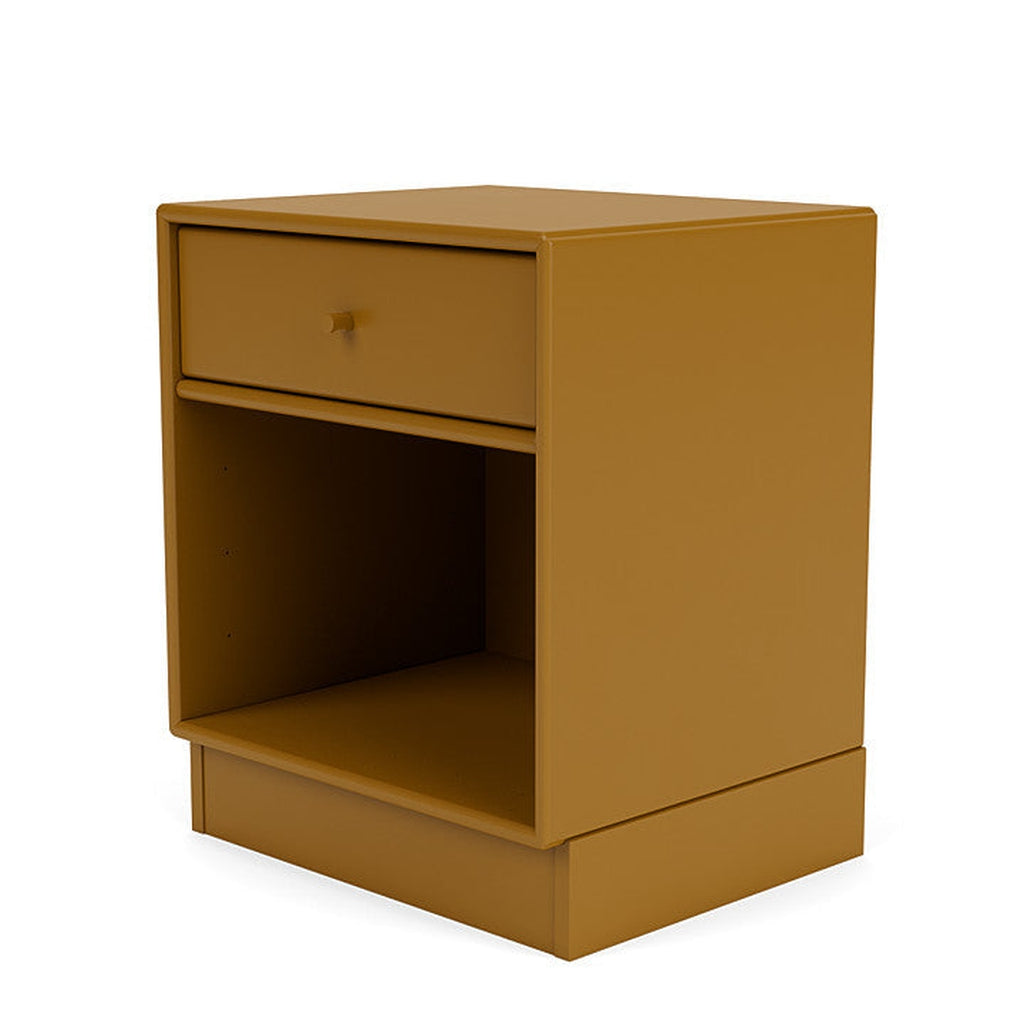 Montana Dream Nightand avec un socle de 7 cm, jaune ambré