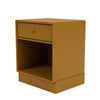 Montana Dream Nightstand With 7 Cm Plinth Amber Yellow