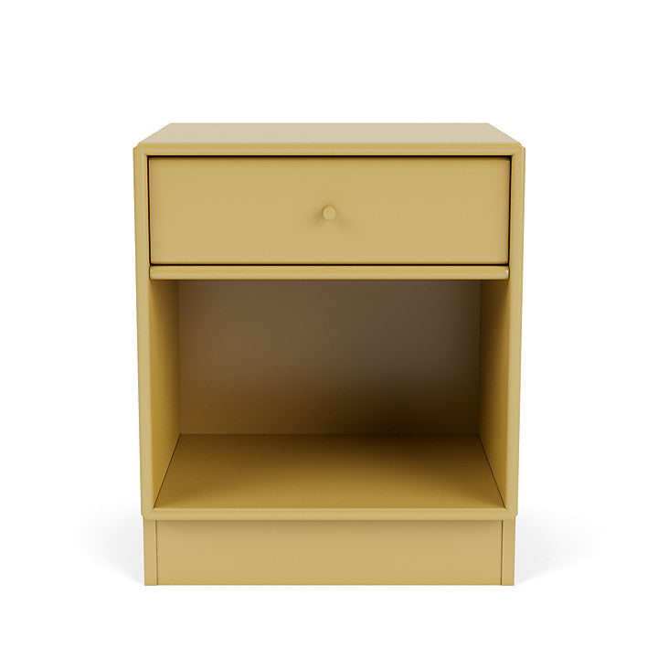 Montana Dream Nightstand With 7 Cm Plinth, Cumin Yellow