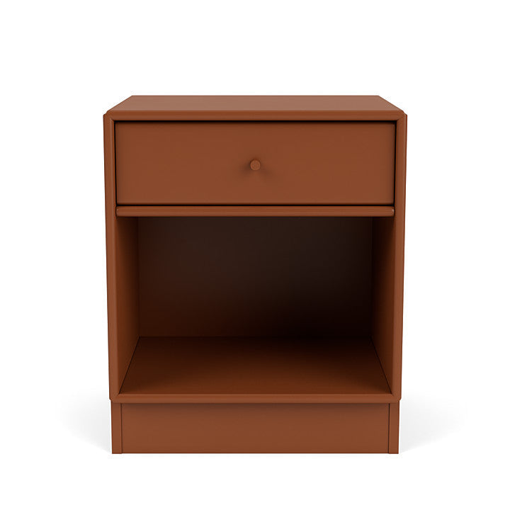 Montana Dream Nightstand med 7 cm sockel, hasselnötbrun