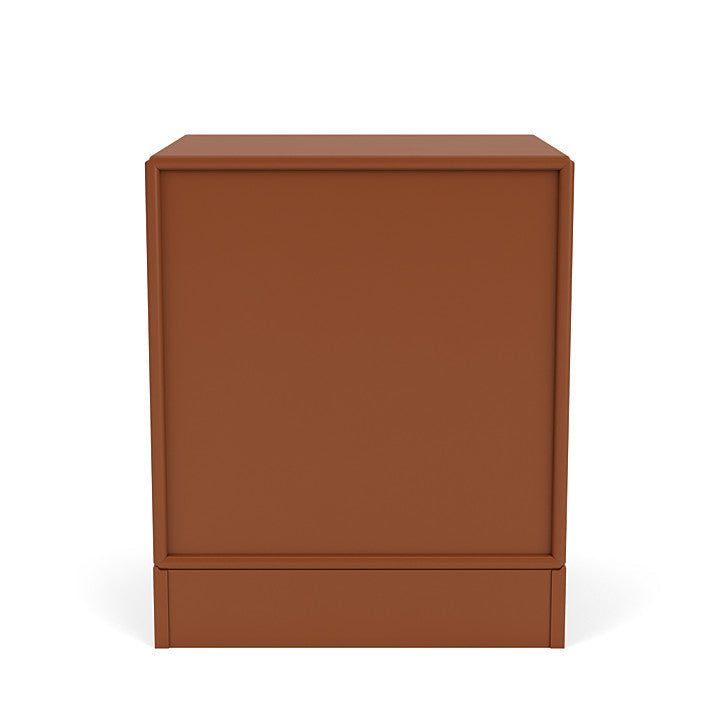 Montana Dream Nightstand med 7 cm sockel, hasselnötbrun