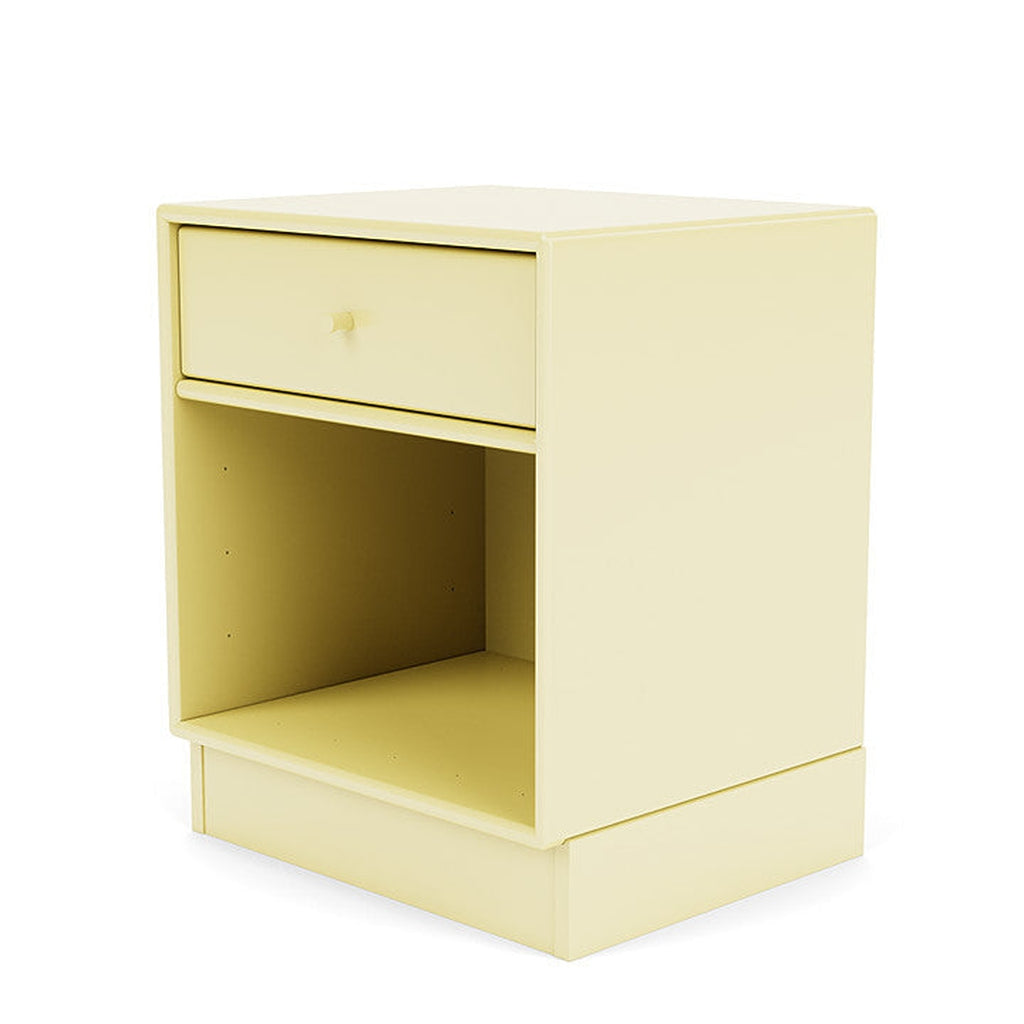 Montana Dream Nightstand með 7 cm sökkli, kamille gulur