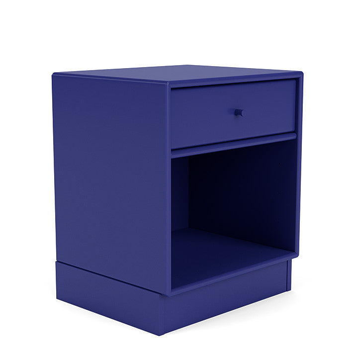 Montana Dream Nightstand með 7 cm sökkli, konungsblátt