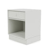 Montana Dream Nightstand avec du socle de 7 cm, Nordic White