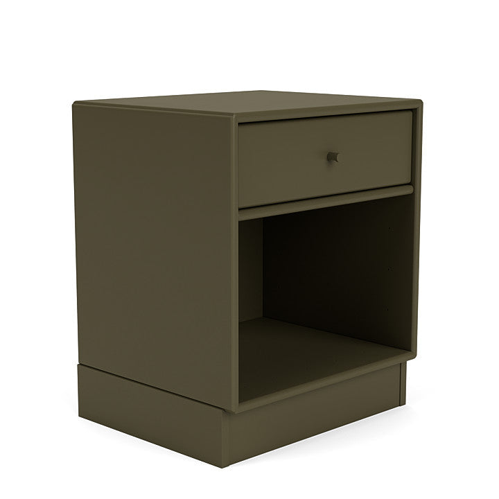 Montana Dream Nightstand avec le socle de 7 cm, Origan Green