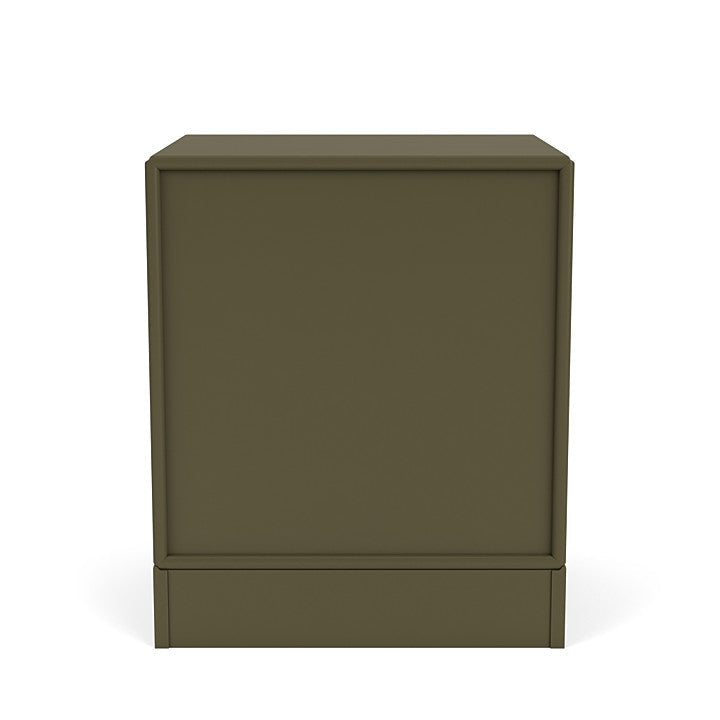 Montana Dream Nightstand með 7 cm sökkli, Oregano Green