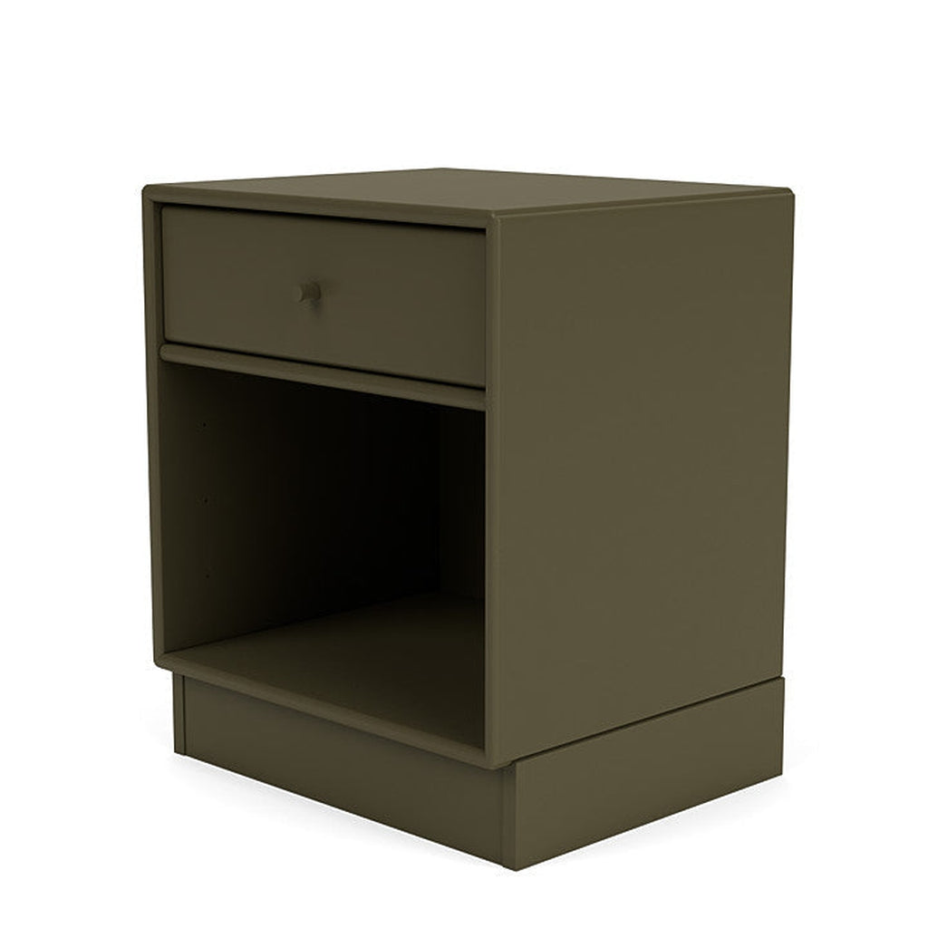 Montana Dream Nightstand með 7 cm sökkli, Oregano Green