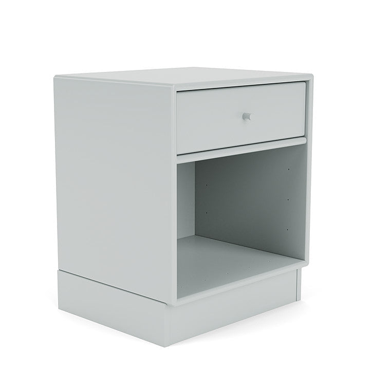 Montana Dream Nightstand With 7 Cm Plinth, Oyster Grey