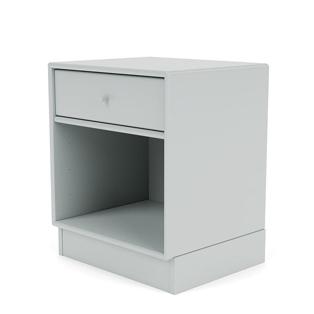 Montana Dream Nightstand með 7 cm sökkli, ostrur grár