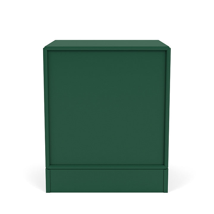 Montana Dream Nightstand avec du socle de 7 cm, Green de pin