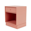 Montana Dream Nightstand avec le socle de 7 cm Rhubarbe Red