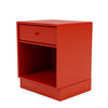 Montana Dream Nightstand avec du socle de 7 cm Rosehip Red