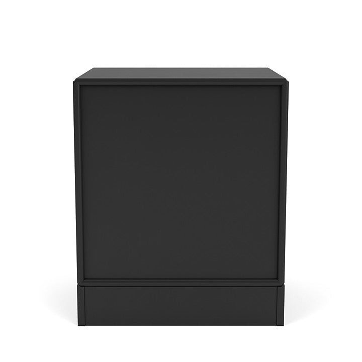 Montana Dream Nightstand With 7 Cm Plinth, Black