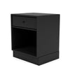 Montana Dream Nightstand avec du socle de 7 cm, noir