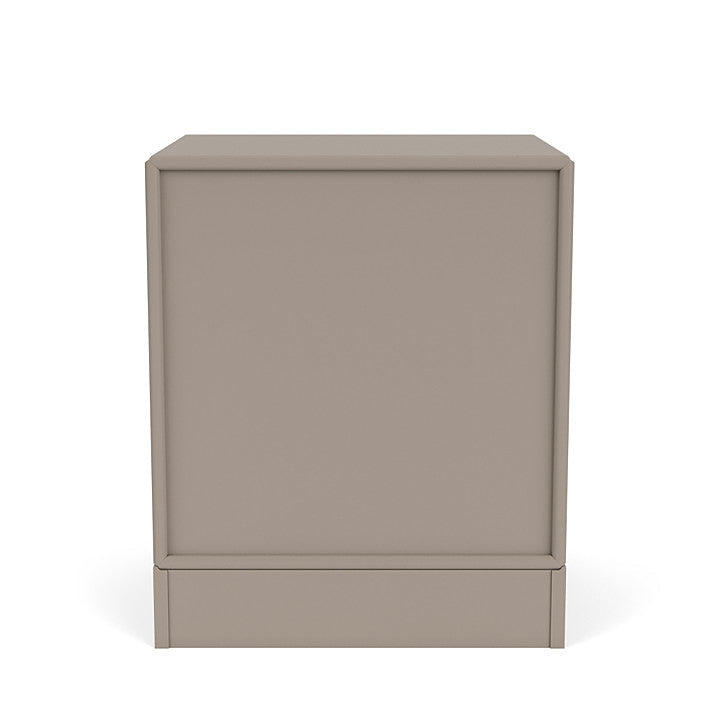 Montana Dream Nightstand With 7 Cm Plinth, Truffle Grey