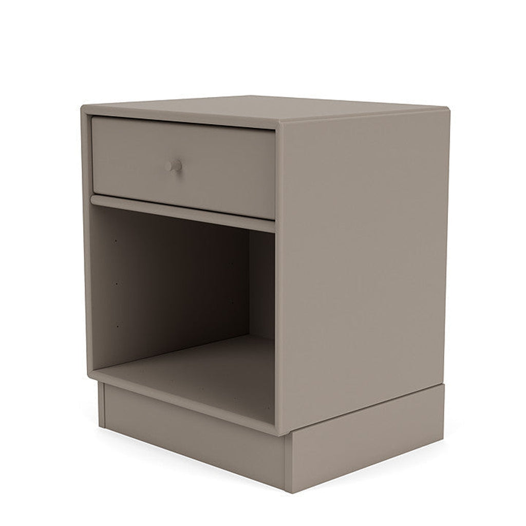 Montana Dream Nightstand med 7 cm sockel, tryffelgrå