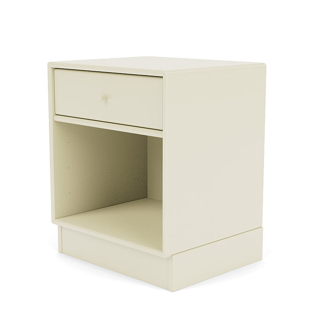 Montana Dream Nightstand med 7 cm sockel, vaniljvit