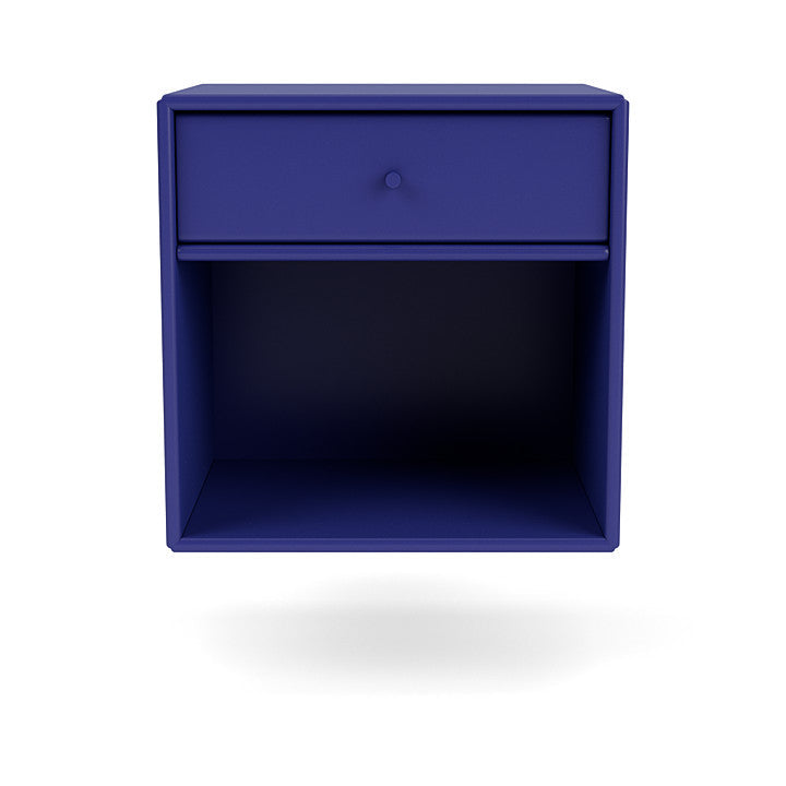 Montana Dream Nightstand avec rail de suspension, monarque bleu