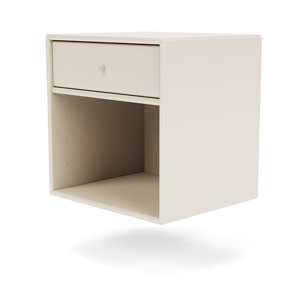 Montana Dream Nightstand avec rail de suspension, avoine