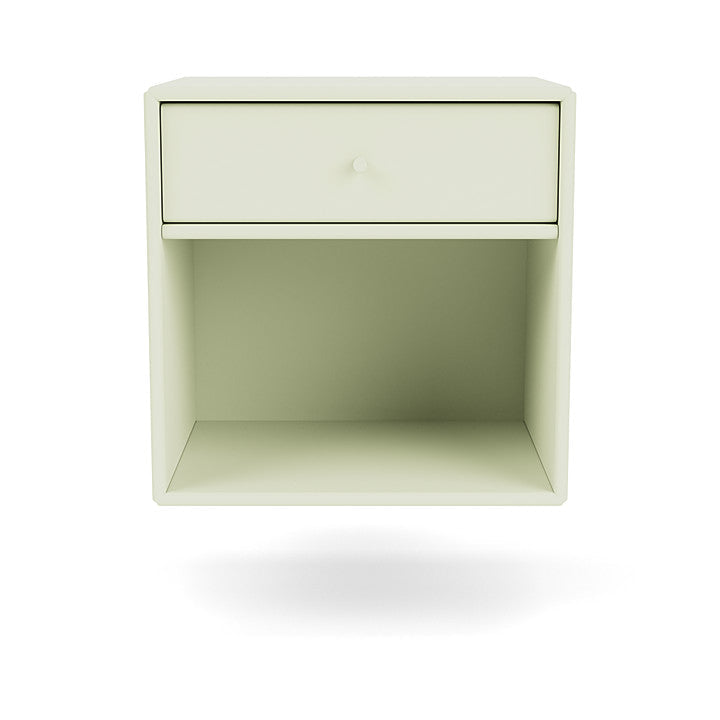 Montana Dream Nightstand with Suspension Rail, Pomelo Green