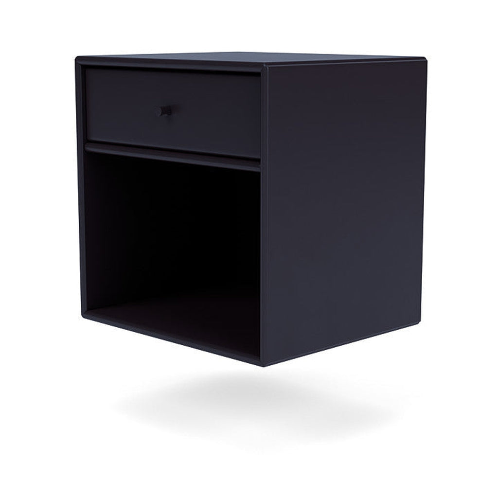 Montana Dream Nightstand med Suspension Rail, Shadow