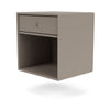 Montana Dream Nightstand avec rail de suspension gris à truffe